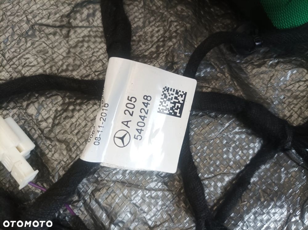 MERCEDES W205 COUPE WIĄZKA DRZWI PRAWY PRZÓD A2055404248 A2057208606 - 3