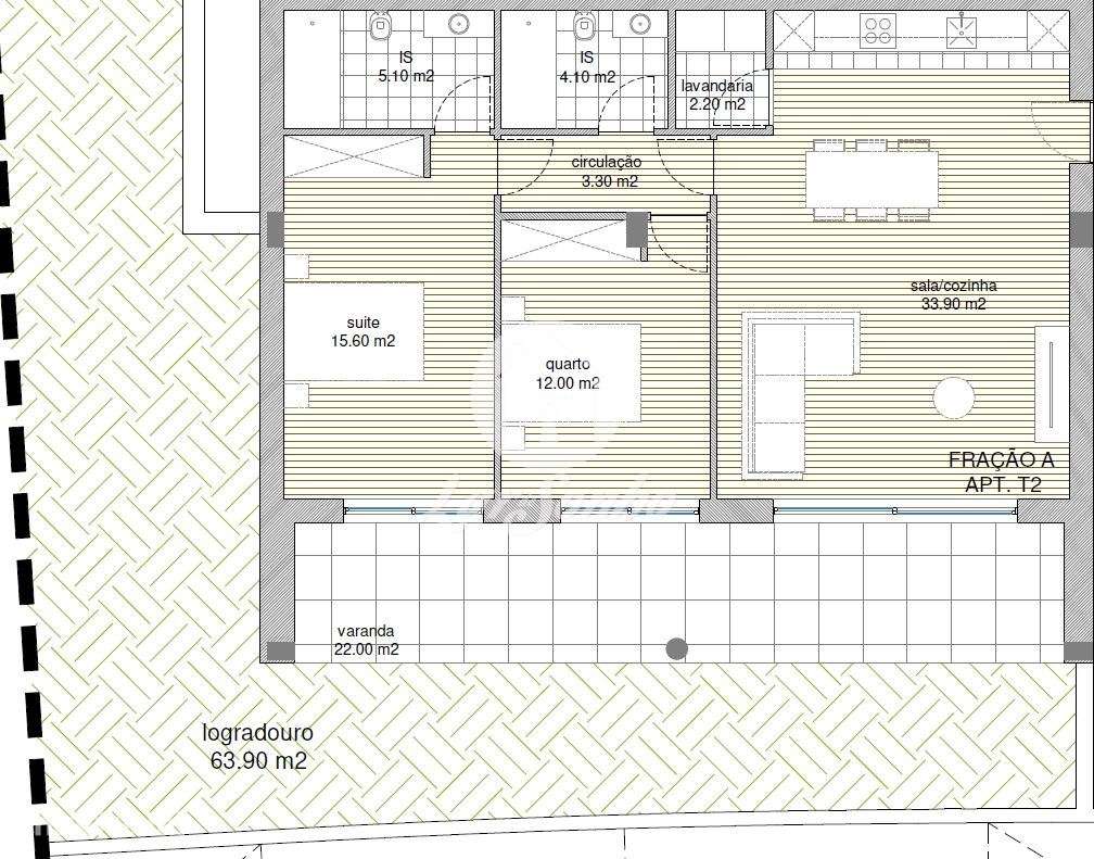 Apartamento com jardim em Barcelos - Grande imagem: 2/25