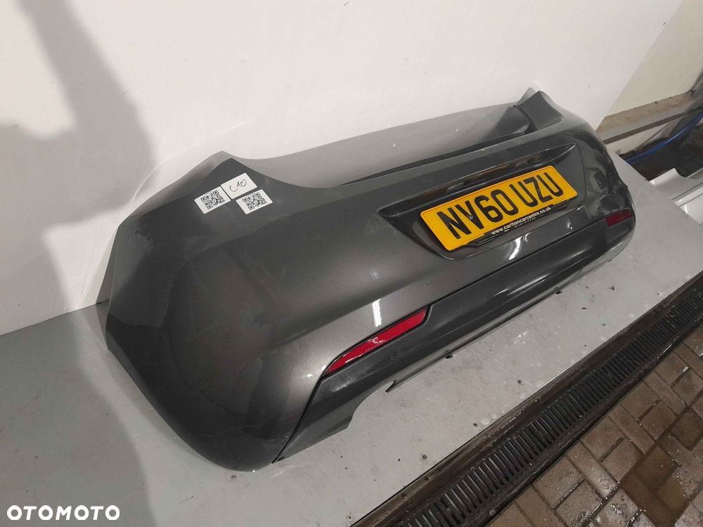 ^ ZDERZAK TYŁ TYLNY OPEL ASTRA J 4 IV Z177 SZARY GRAFITOWY - 4