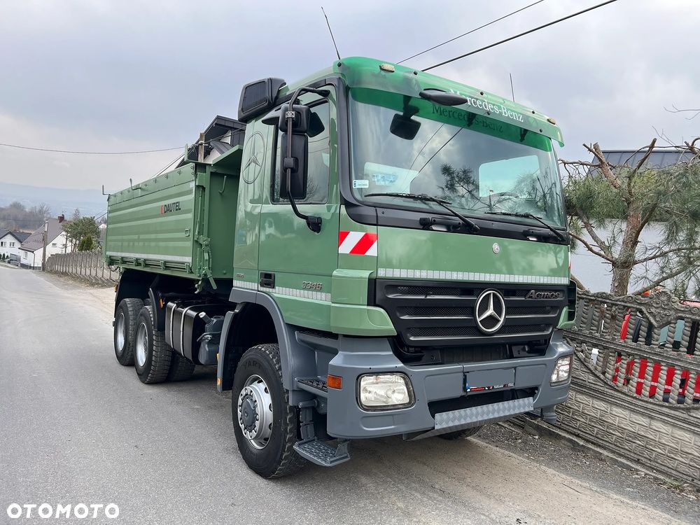 Mercedes-Benz ACTROS 3346 | V6 | MP2 | 6x6 | ALLRAD | EPS | Kiper Wywrotka 3 Stronna | DAUTEL | Stan Bardzo Dobry | - 11