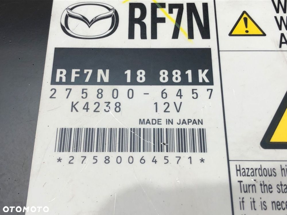 KOMPUTER SILNIKA  MAZDA 5 (CR19) 2005 - 2010 2.0 CD (CR19) 81 kW [110 KM] olej napędowy 2005 - 2010 - 4