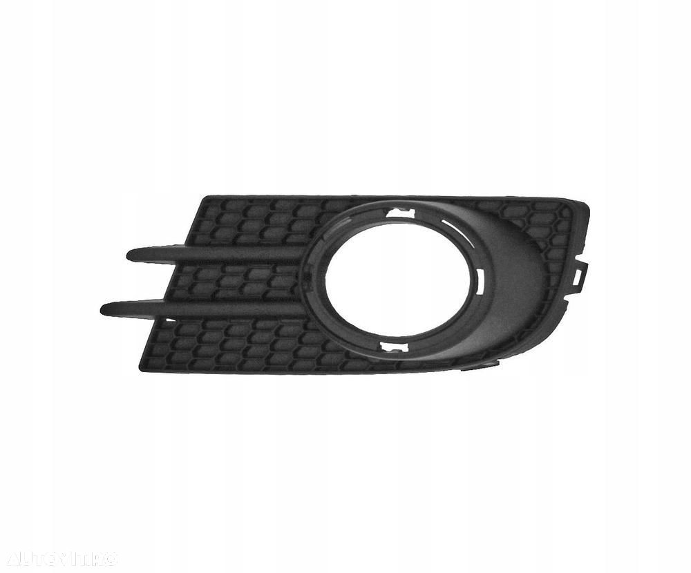 Grila bara Volkswagen Tiguan (5n2), 04.2011-05.2016, fata, Stanga, Trend& Fun, cu gauri pt. ornament; cu gaura proiector - 1