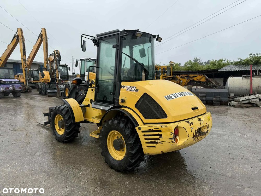 New Holland W 70 Widły+ Łyżka Klima Łyżka pływająca z Niemiec - 6