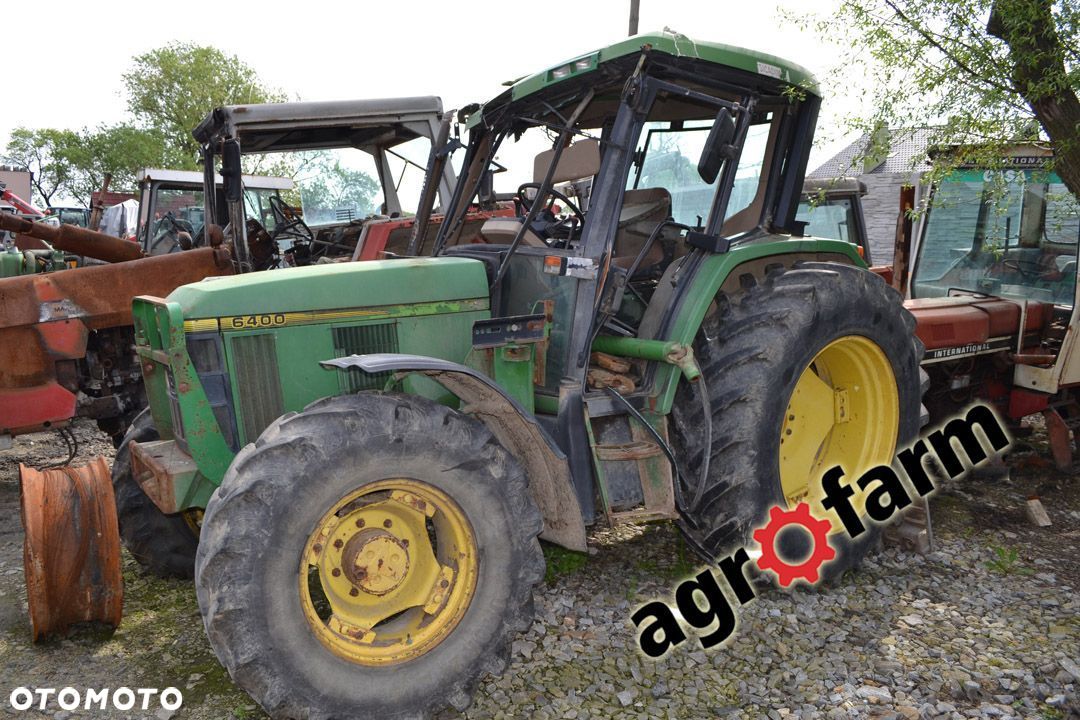John Deere części 6400 6300 6200 6100 silnik most skrzynia zwolnica piasta zębatka koło zębate oś - 1