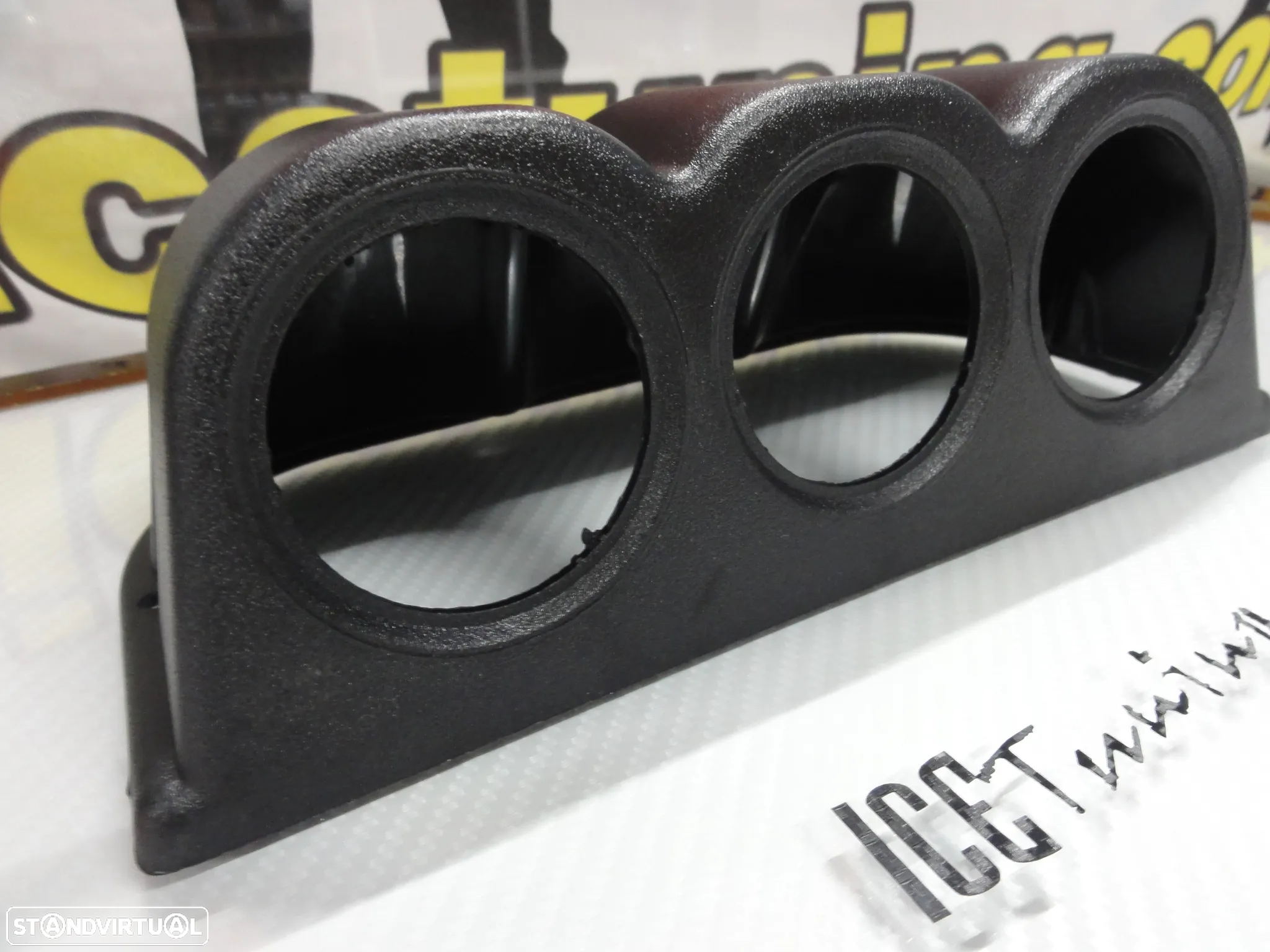 Suporte universal de 1, 2 ou de 3 manómetros de tablier (52mm) - 22