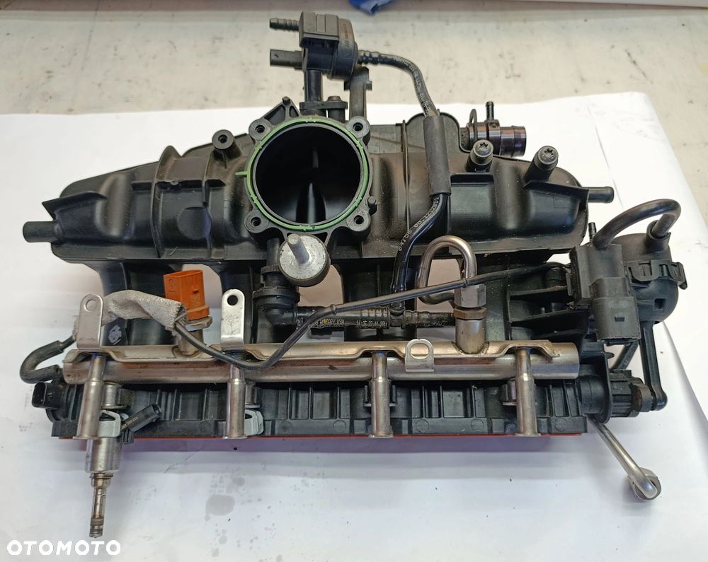 Leon II kolektor ssący listwa wtryskowa 2,0TFSI Audi VW Seat - 2