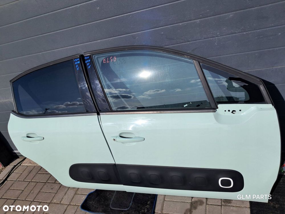 citroen c3 iii 3 prawe drzwi prawy przód + tył 2017 elsb - 5