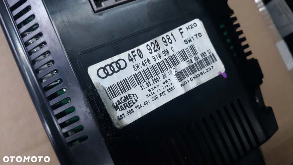 Licznik Zegary Audi A6 C6 4F0920981F 2.7 TDI - 3