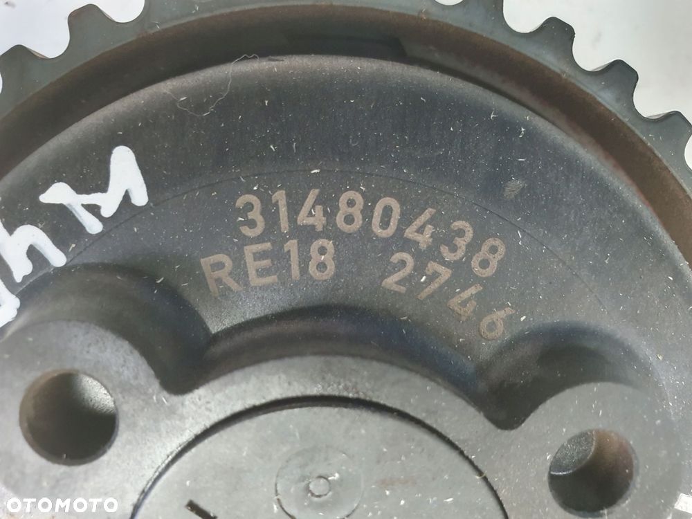 Volvo V90 XC40 XC60 II 2.0 T4 B4204T31 WYDECHOWE KOŁO FAZ ROZRZĄDU 31480438 - 3