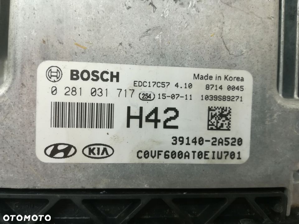 Hyundai I40 sterownik komputer moduł - 2