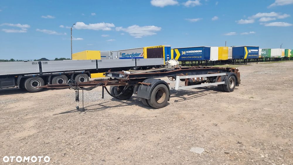 Meiller 9.500zł netto PRZYCZEPA DO ZABUDOWY 6.95M GRUBA RAMA HAKOWIEC  MOŻLIWOŚĆ TRANSPORTU - 4