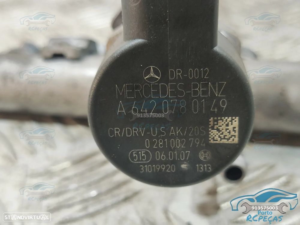 Reguas de Injeção Bosch / Mercedes Benz - 642930 | 642.930 | OM642930 - A6420702495 | A6420702695 | A0061533328 | A6420780149 | 0281002794 | 0281002672 - 5