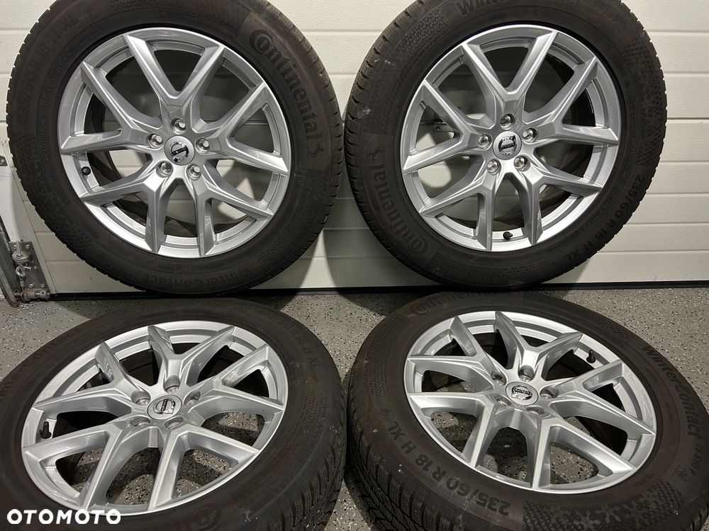 Oryginalne koła zimowe FELGI 18 VOLVO XC60 Continental 235/60R18 2025r. 7,5mm jak NOWE - 3