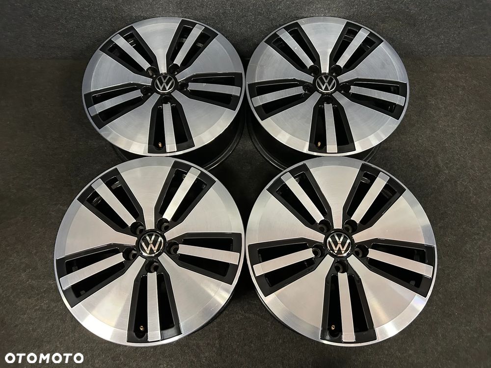 Alufelgi VW Passat B8 GTE, B7, Tiguan, Sharan, Touran, T-Roc 17 cali 5x112 4szt. Ładne! - 3