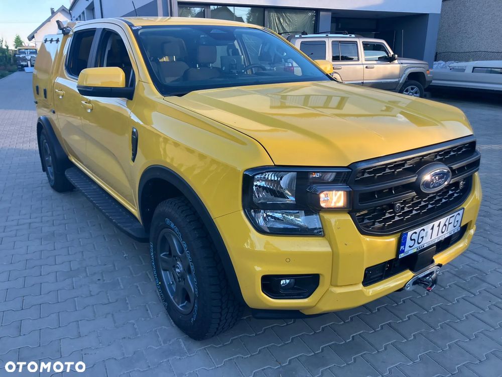Ford Ranger EUKRAN holownik miejski pomoc drogowa widły - 2