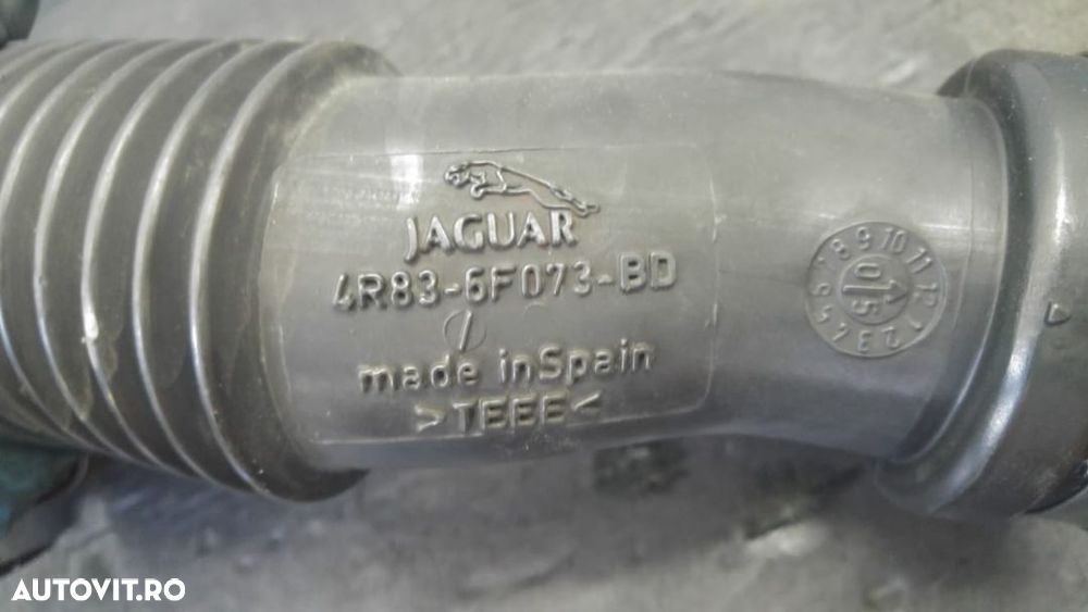 tubulatura admisie jaguar xf 1 x250 2.7 d eld eld11  4r83-6f073-bd - 2