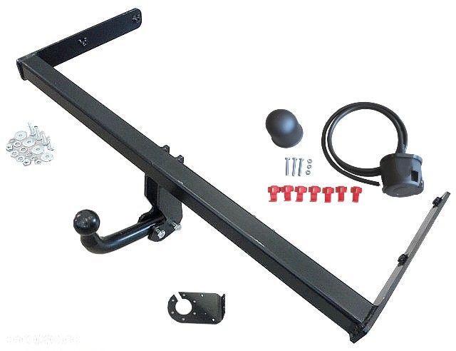 Hak Holowniczy + Wiązka Gniazdo elektr. do Skoda Škoda Fabia 2 II Kombi + FL Facelift 2007-2014 - 1