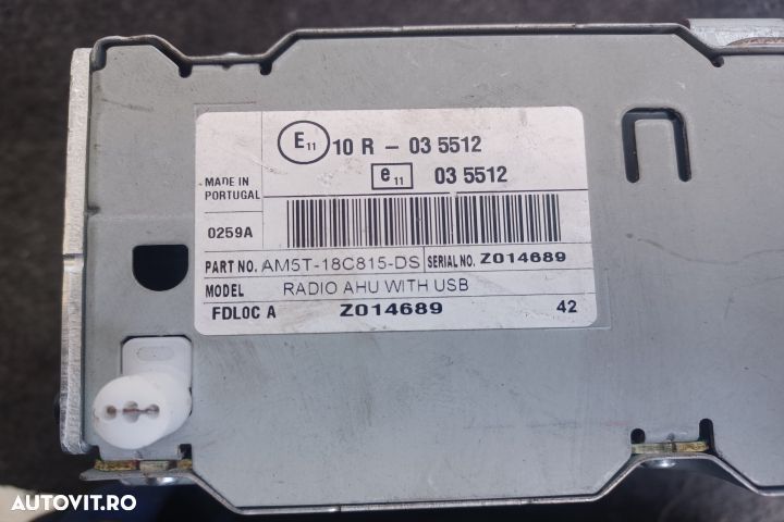 Radio cd AM5T-18C815-DS AM5T18C815DS 10R 035512 Ford Fiesta 6 [2008 - - 4
