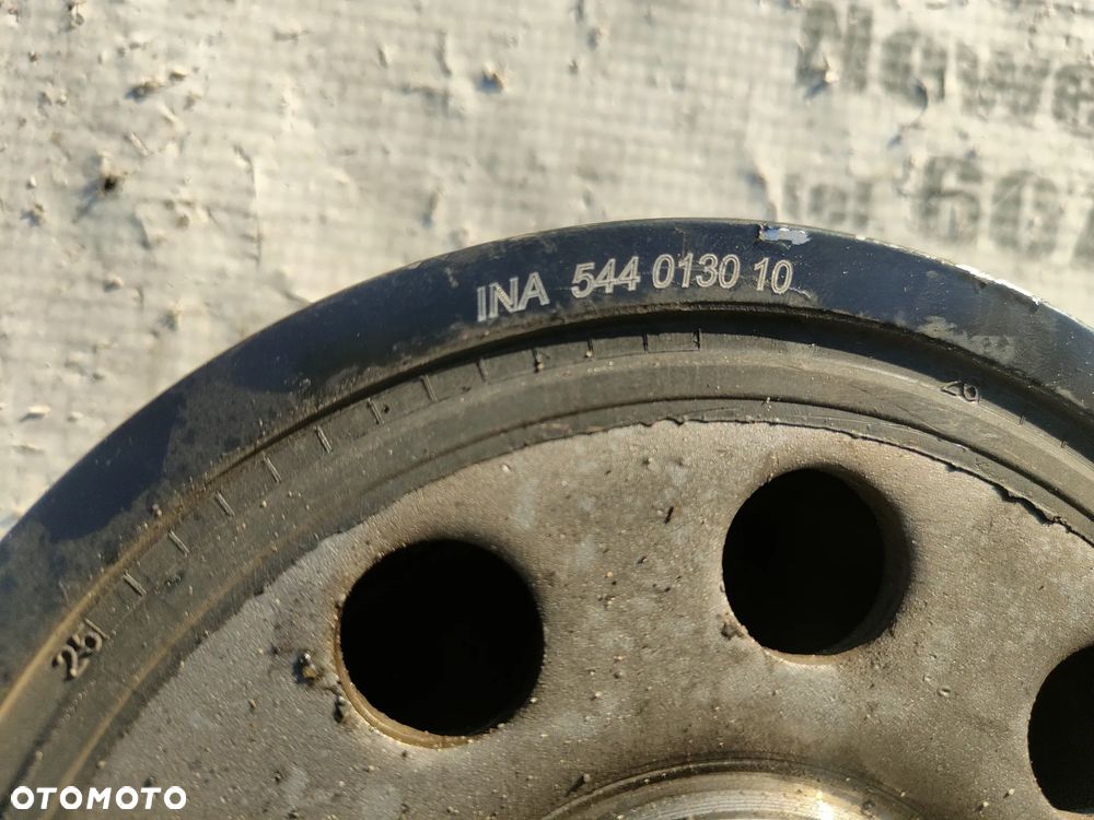 BMW E87 E90 E91 E60 E61 2.0d N47 Koło Pasowe Wału INA Jak Nowe - 5