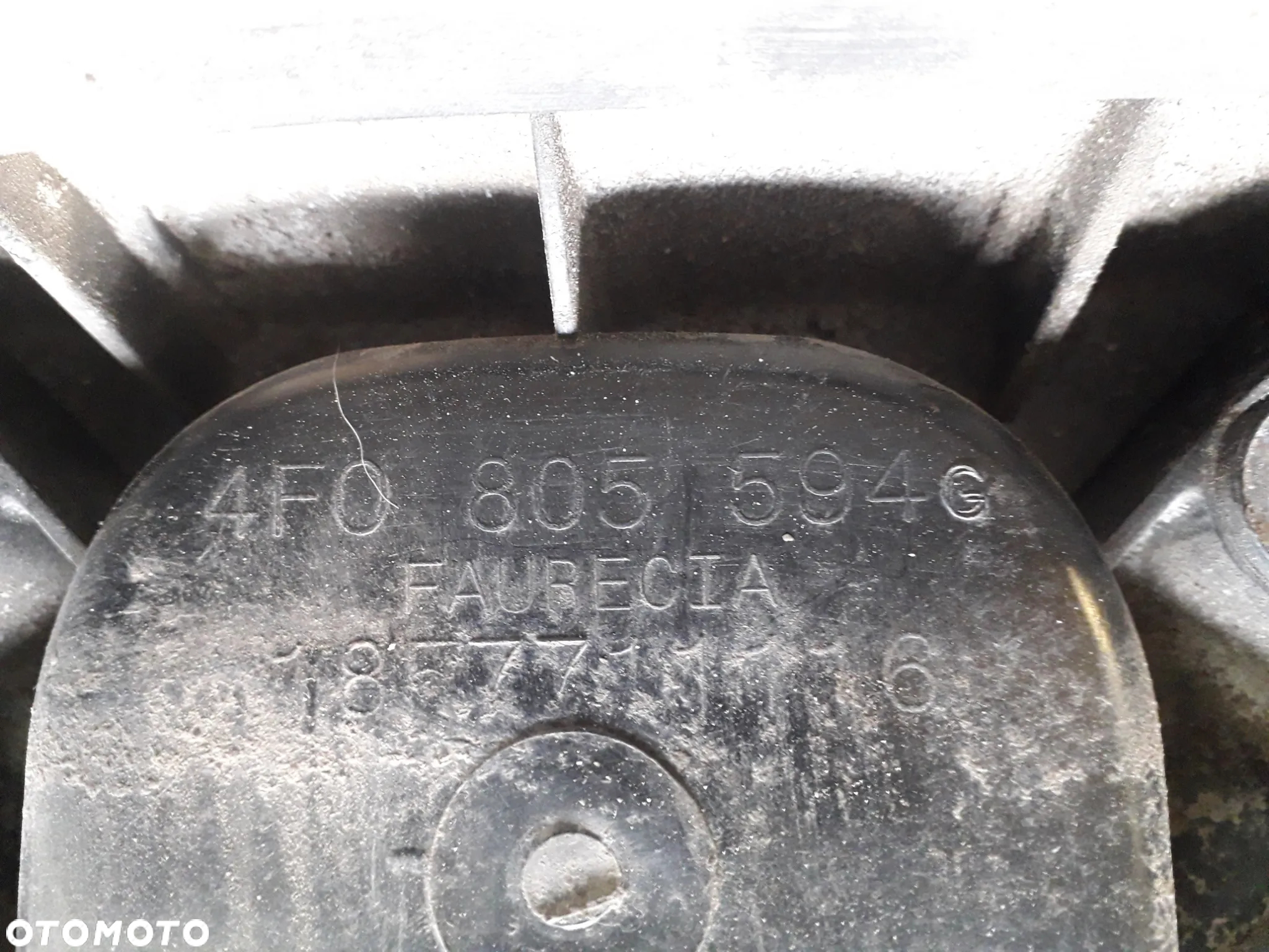 wzmocnienie czołowe pas przedni belka 4F0805594G A6 C6 2.0 FSI TFSI BPJ - 9