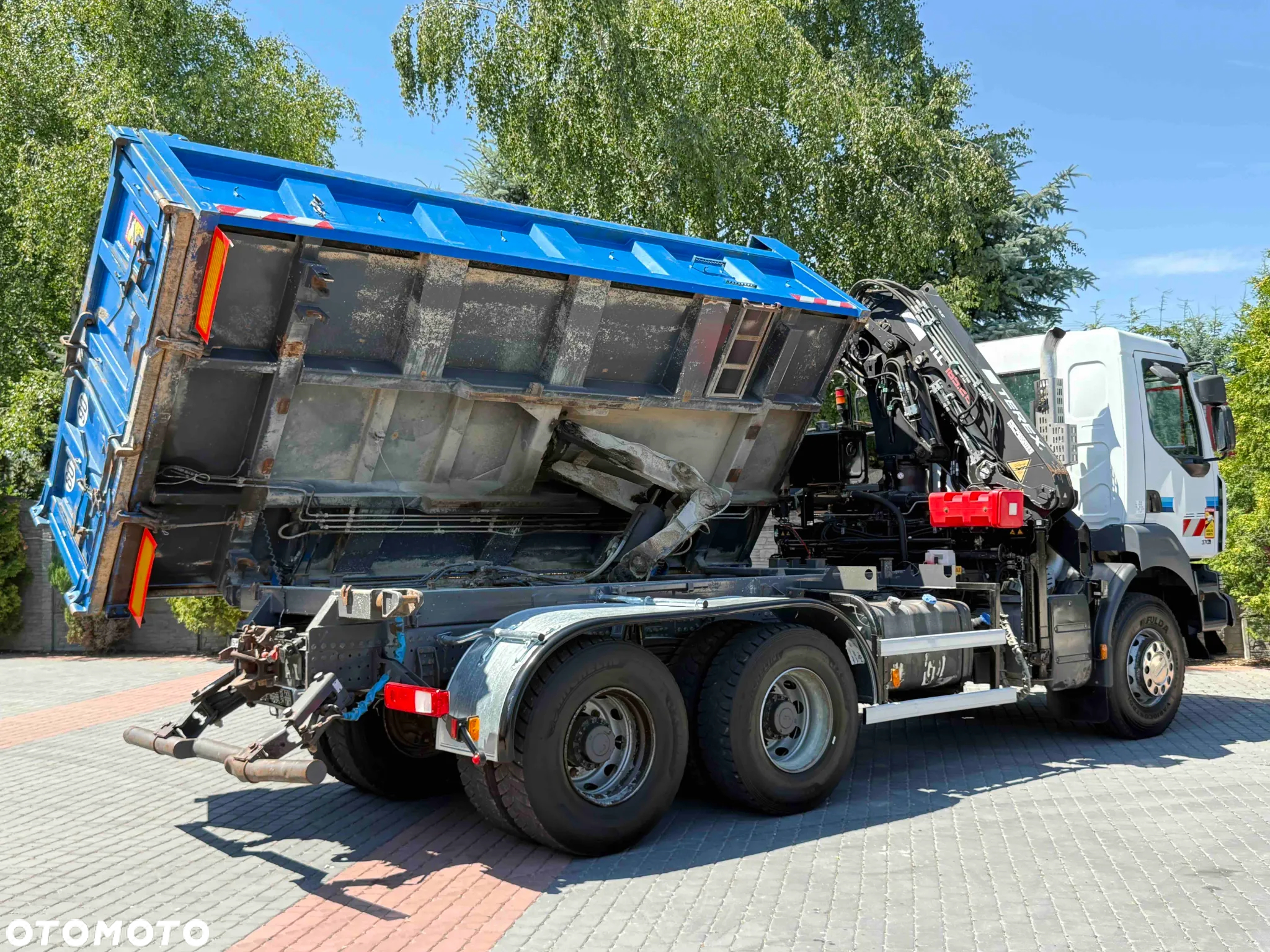 Renault KERAX=370DXi=6X4=WYWROTKA+HDS=TEREX - 7
