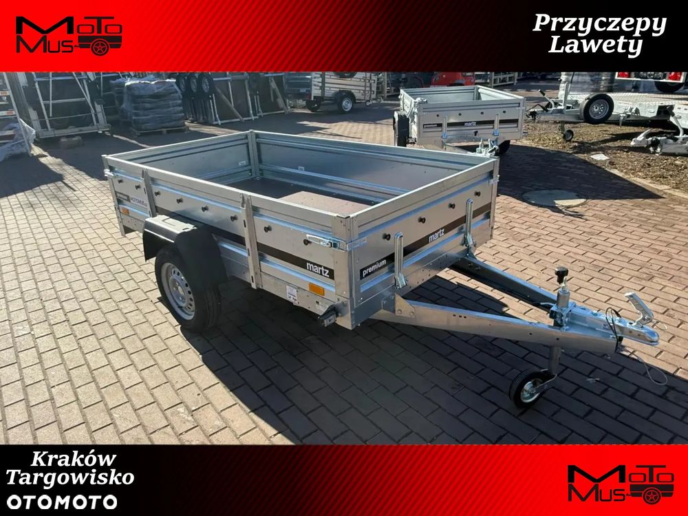 Martz Przyczepa Martz Premium 230x126x40cm 750 kg 1 oś dostawa pod dom MOTOMUS - 1