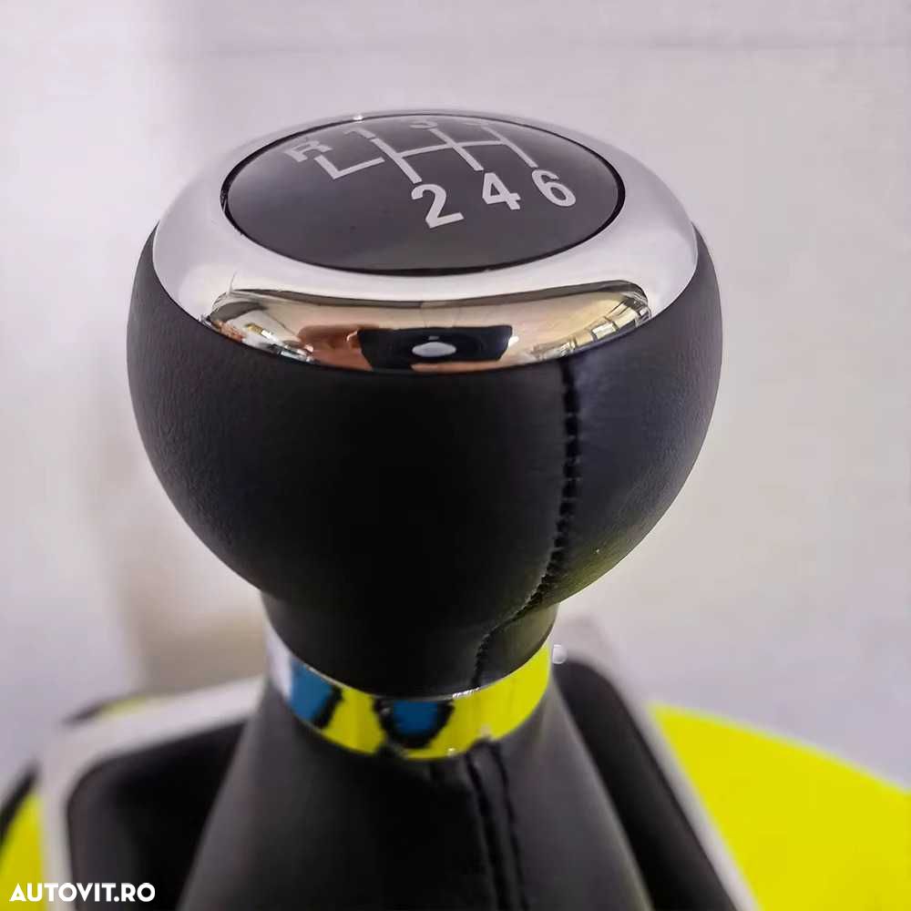 Maneta Nuca Schimbator cu Manson din Piele VW Volkswagen Passat B6 - 5