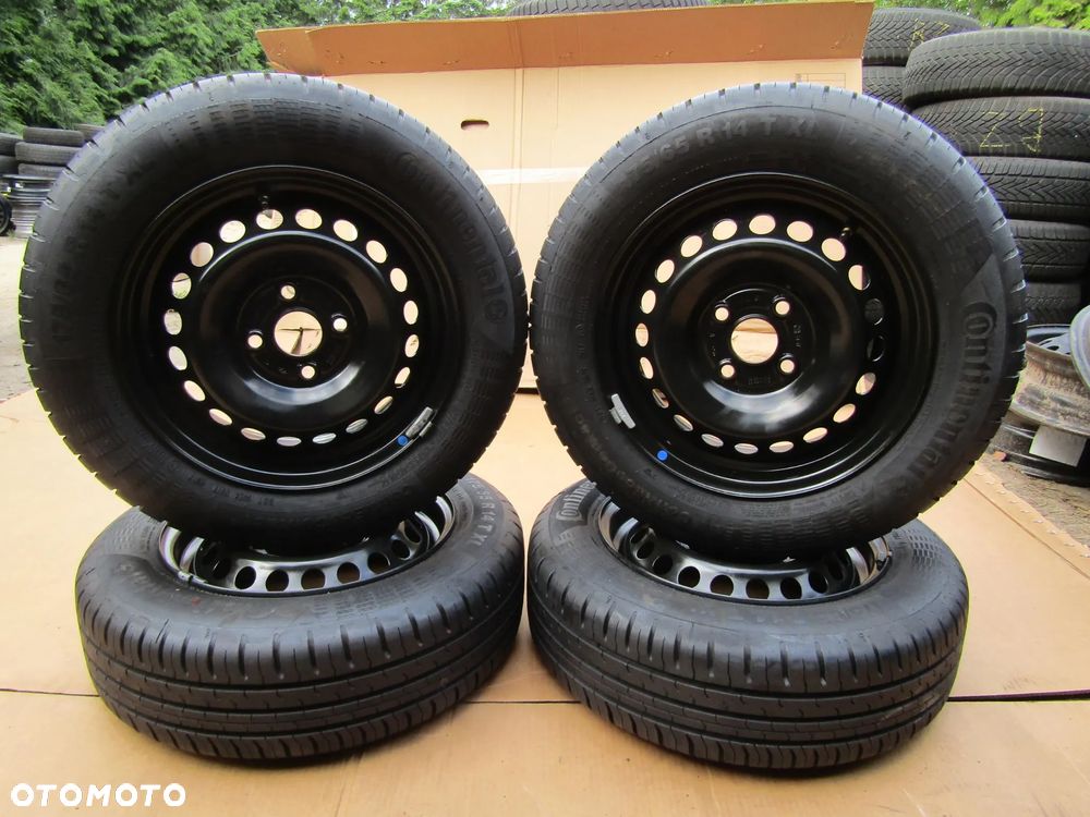 4x Felgi Stalowe Koła 14 Hyundai i10 II i20 Getz Kia Picanto III Rio + Opony 175/65 - 1