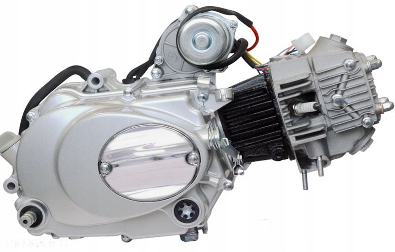 silnik poziomy 139fmb, 50cc 4t, 4-biegowy manual srebrny junak romet king - 2