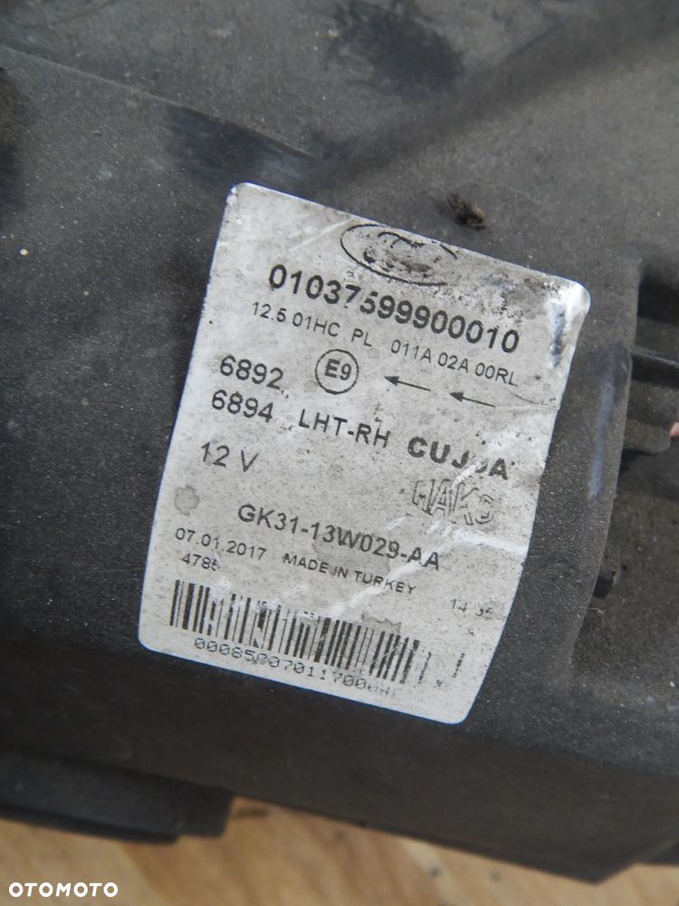 Lampa reflektor przód Ford TRANSIT MK8  VII 12-18  Łuków części - 6