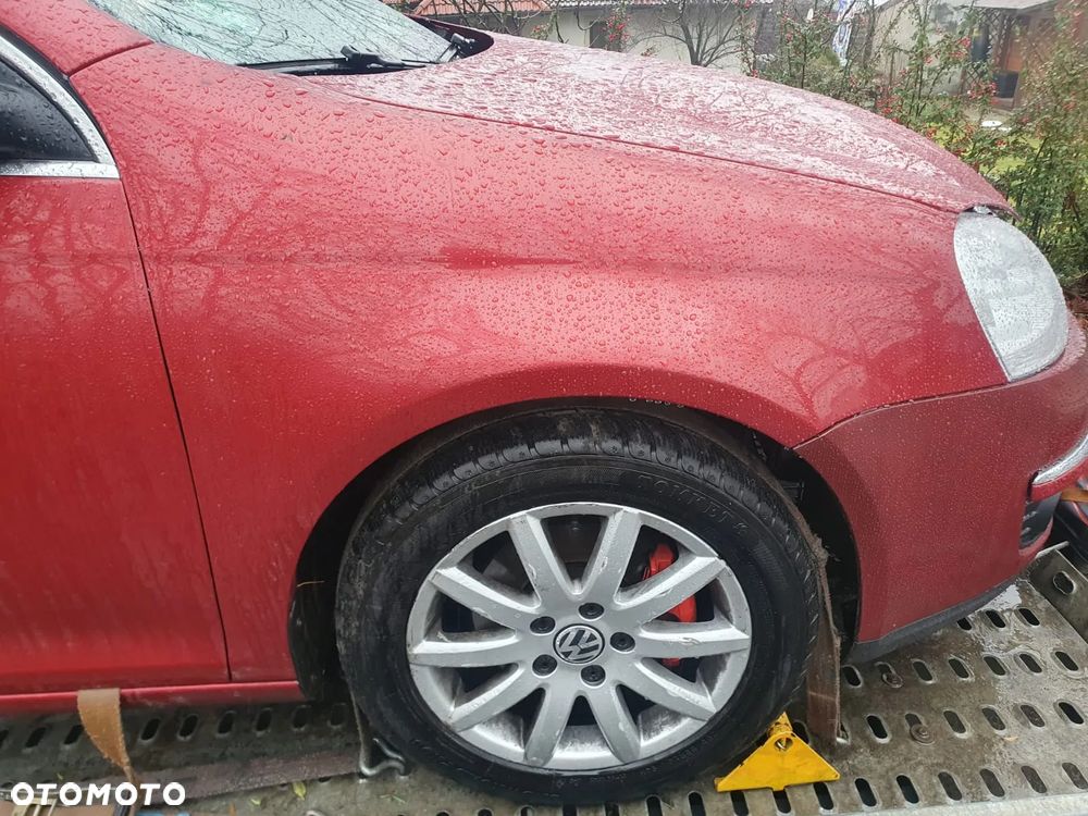 Błotnik lewy LA3W Vw golf V 2005r kombi cały na części - 5