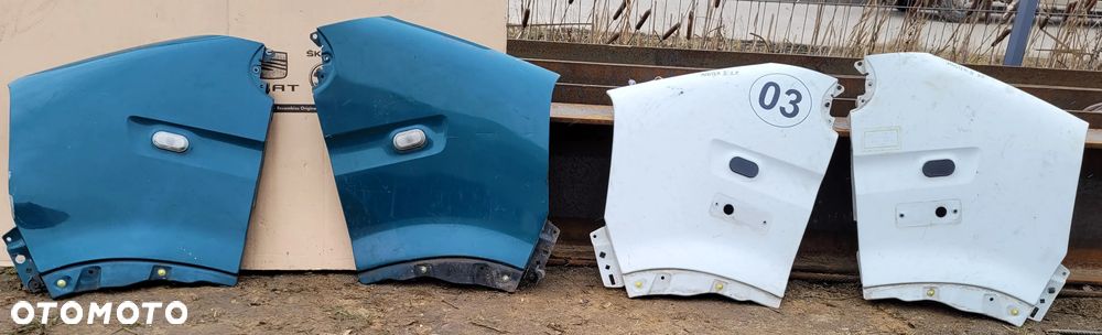 BŁOTNIK LEWY PRAWY PRZÓD RENAULT MASTER II - 1