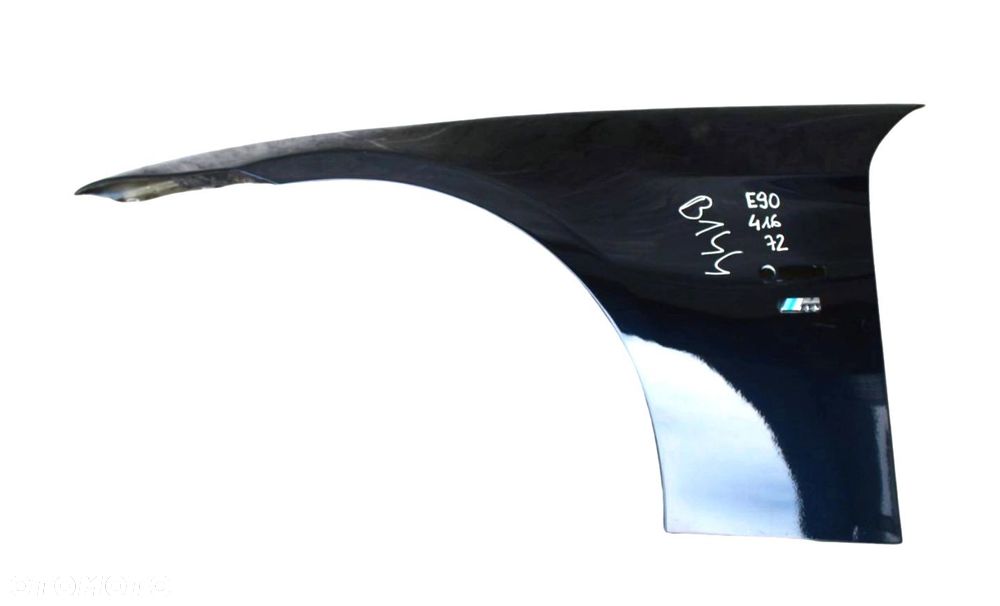 BŁOTNIK LEWY PRZÓD BMW E90 E91 416 CARBONSHWARZ