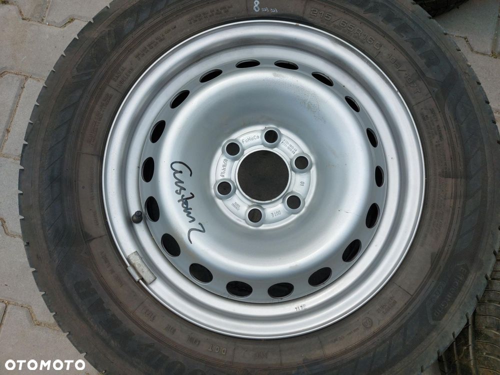 Ford Transit Custom II MK2 2024 felgi koła opony 6,5jx16x50 215/65/16c - 3