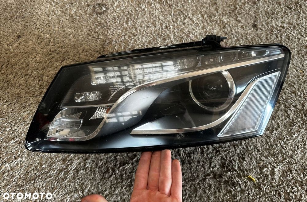 AUDI Q5 8R0 LAMPA PRZEDNIA LEWA PRZÓD 08-12 BI XENON LED 8R0941003D - 1