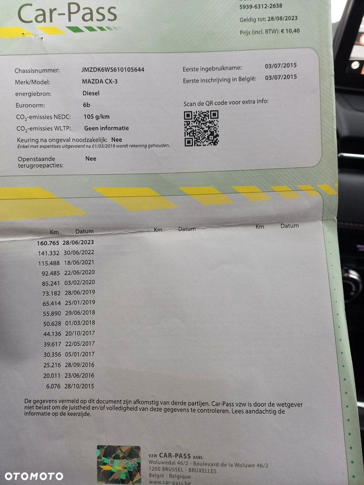 Mazda CX-3 SKYACTIV-D 105 FWD Exclusive-Line - 39