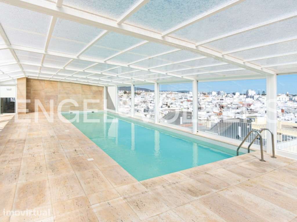 Apartamento T1+1 Frente Ria Formosa com Piscinas em Olhão - Grande imagem: 4/17