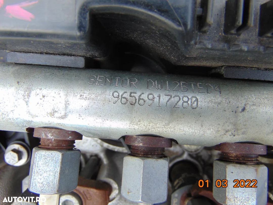 Rampa Injectoare Peugeot 2.2 hdi 407 607 Citroen C5 C6 2.2hdi Freelander 2 4007c-Crosser 2.2 - 1