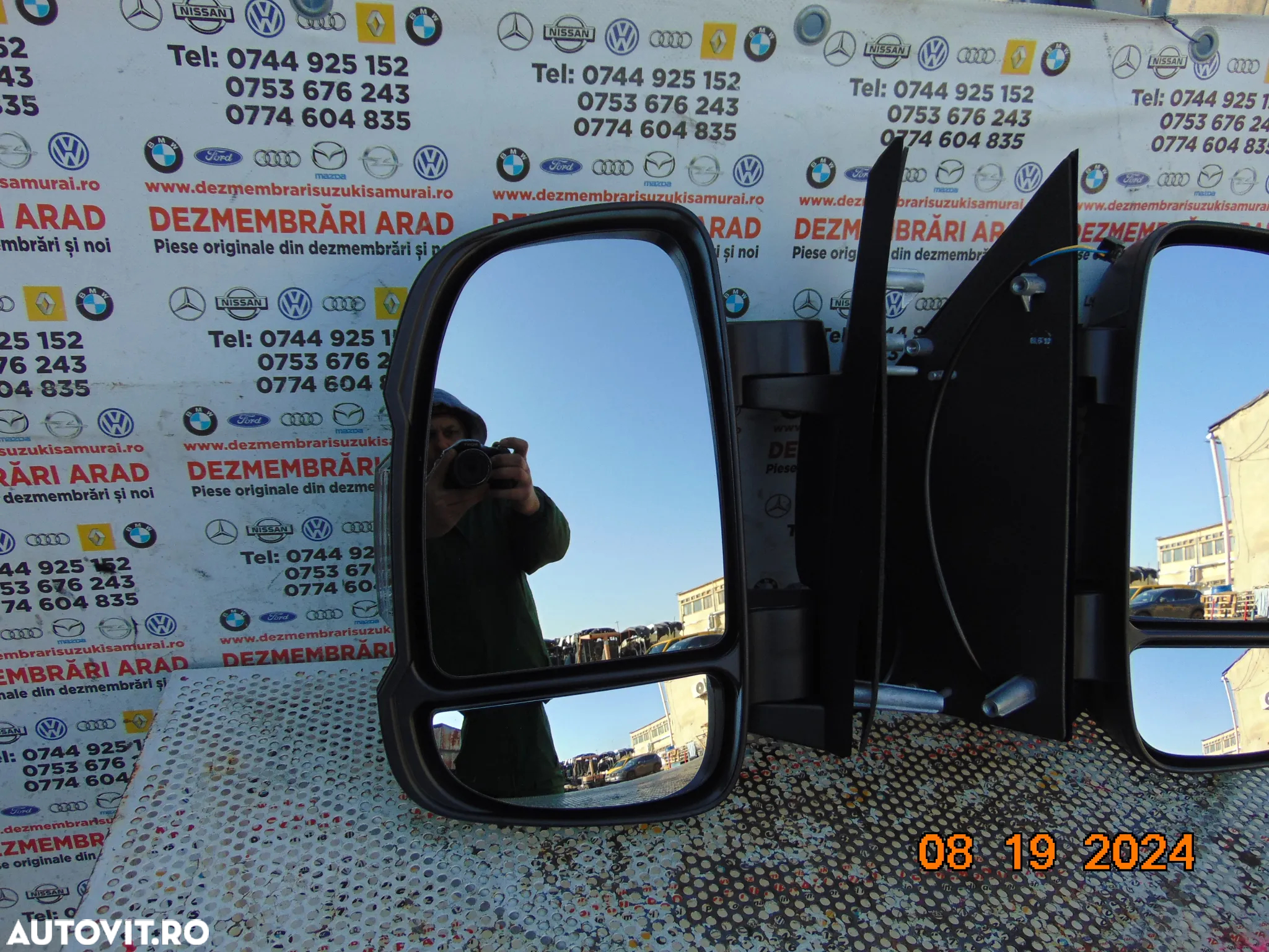 Oglinda Fiat Ducato Peugeot Boxer Citroen Jumper 2006-2024 oglinzi stanga dreapta INTACTE - 3