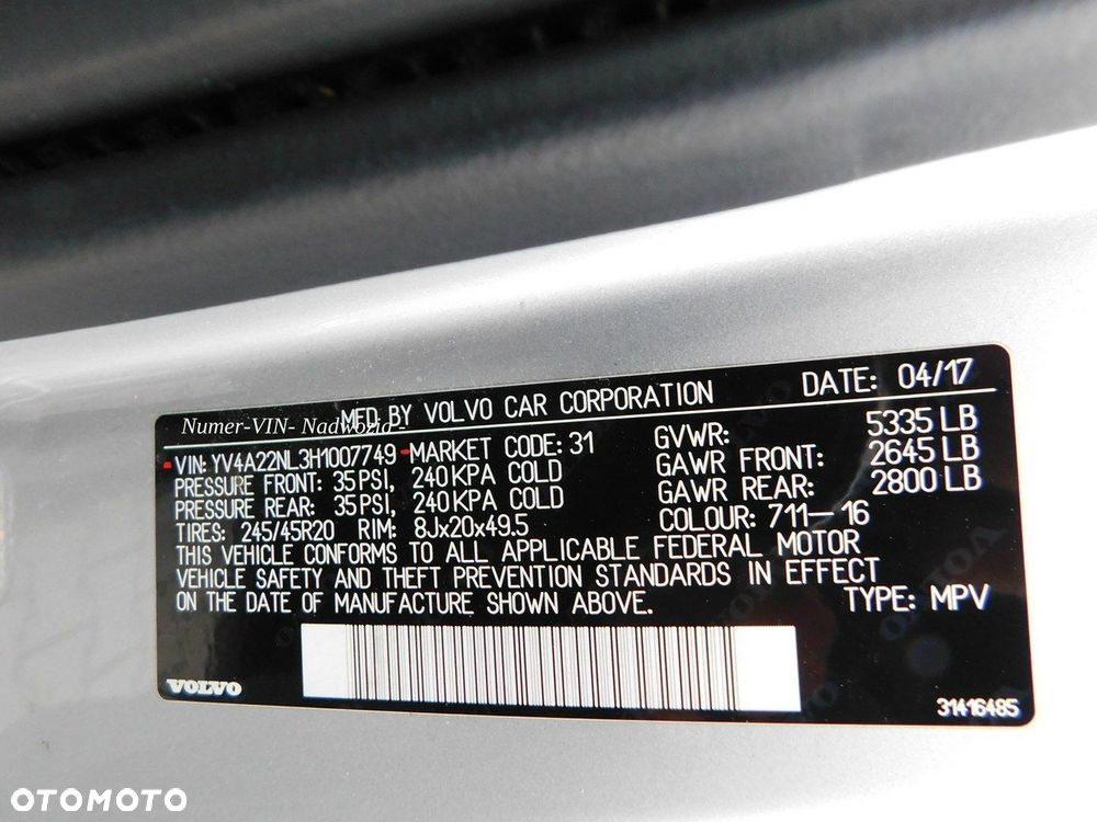 Volvo V90 T6 AWD Geartronic Inscription - 23