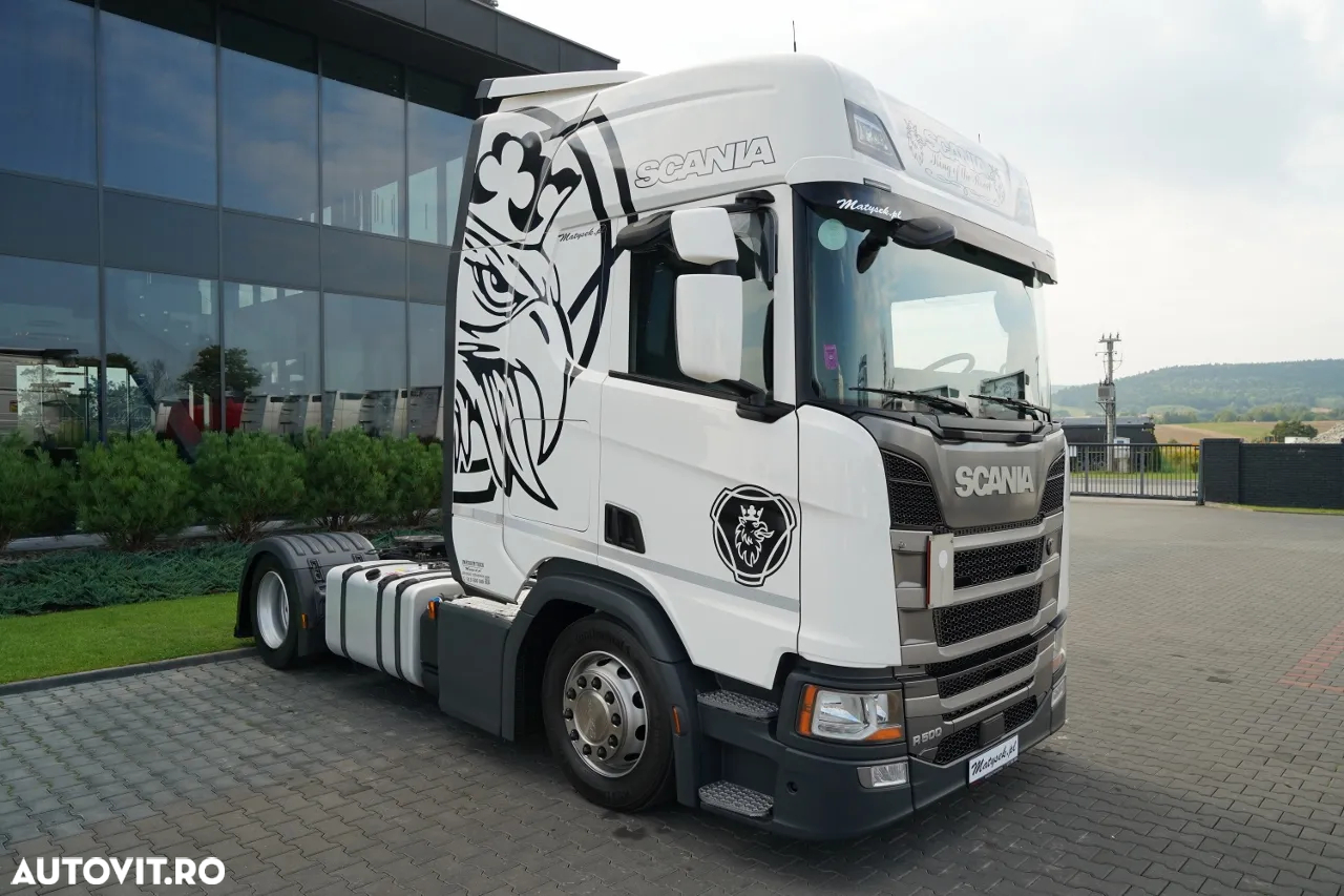 Scania R 500 / MEGA / RETARDER / I-PARK COOL / PLATĂ JOSĂ 2021 / CONTRACT DE REPARAȚIE POST-SERVICE - 2