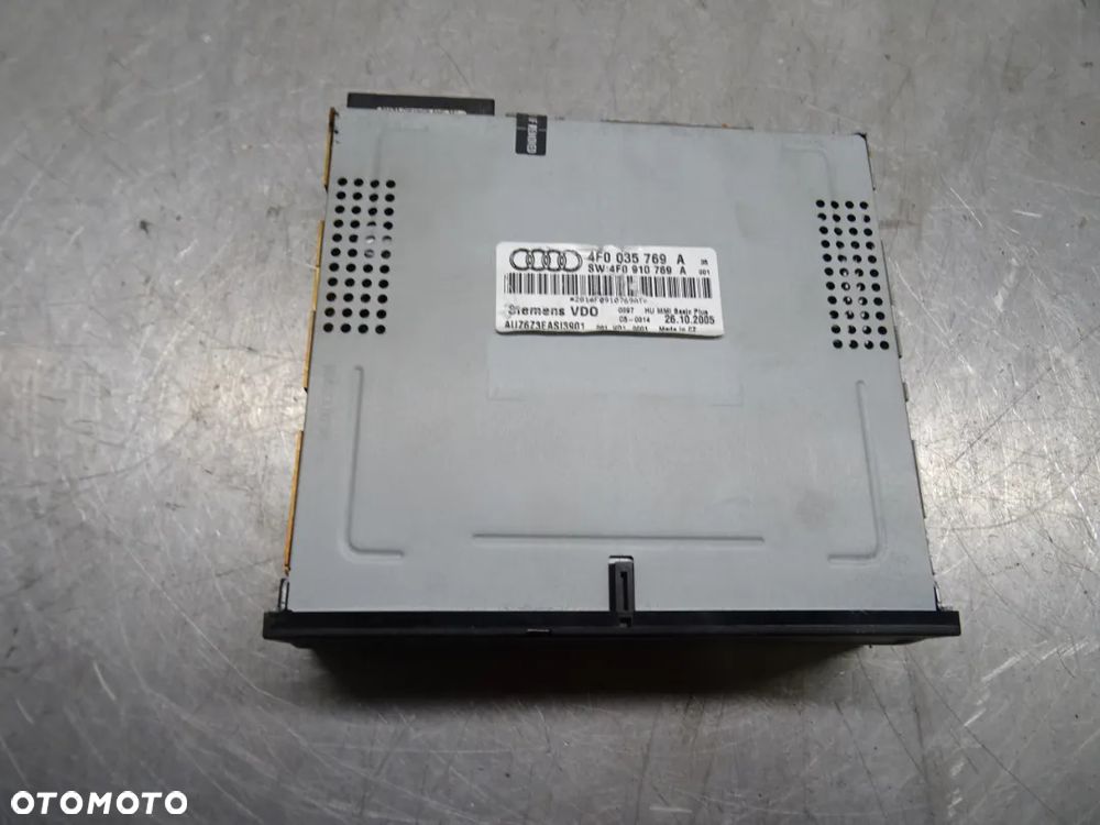 AUDI A6 C6 04-07 2.4 CZYTNIK NAWIGACJI CD 4F0035769A - 3