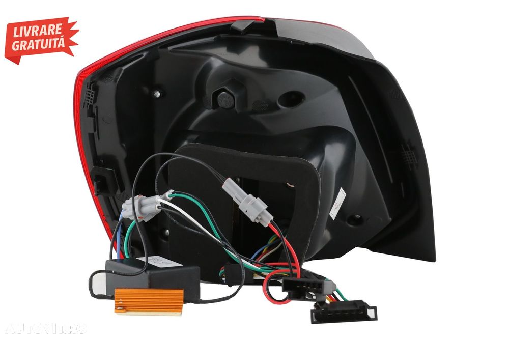 Stopuri Full LED VW POLO 6R 6C 61 (2011-2017) Semnal Dinamic Led Vento Look- livrare gratuita - 18