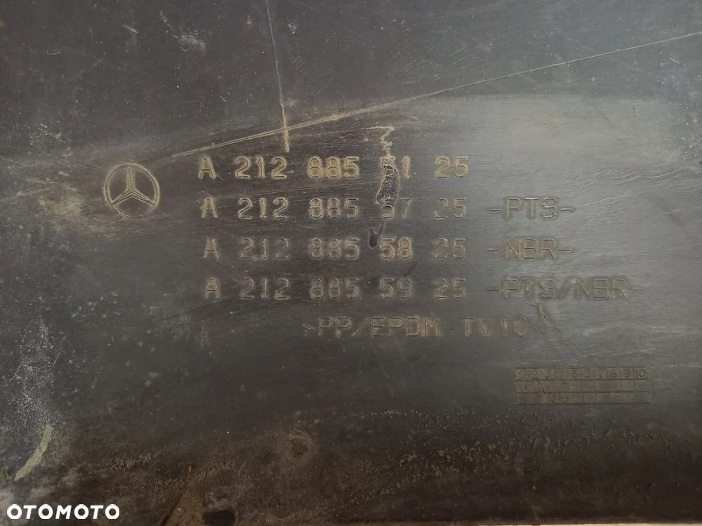 Mercedes A W E 212 Sedan AMG zderzak tylni tyl tylny - 7