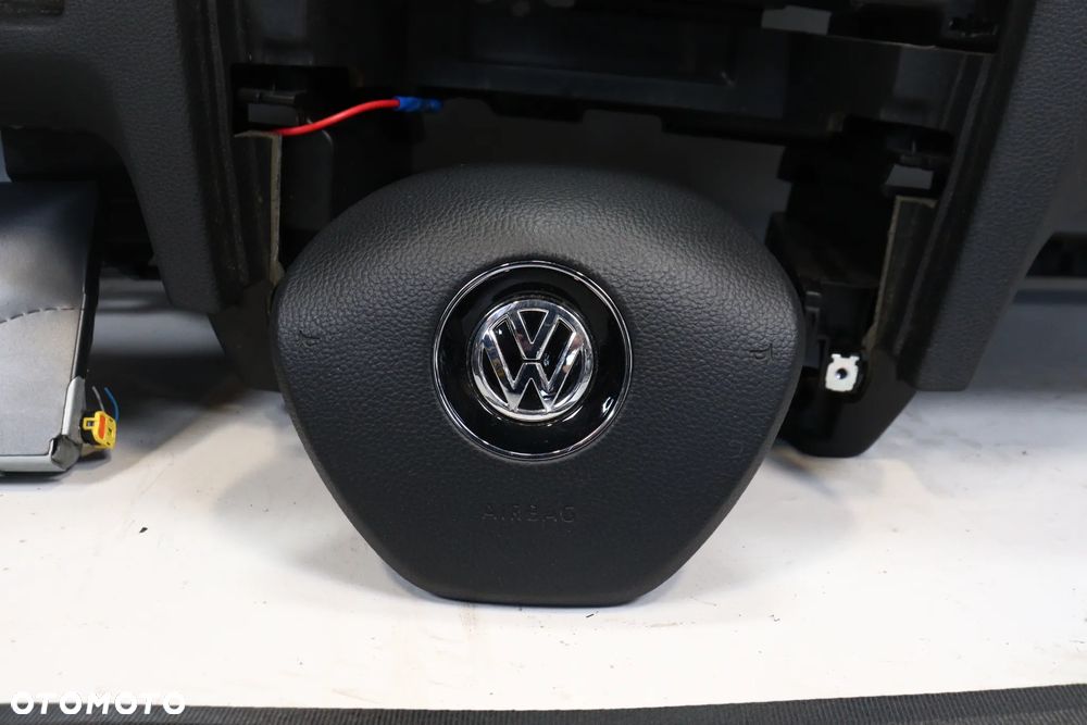 Deska Konsola AIRBAG PASY VW GOLF VII 5G0 (13-) ORYGINAŁ Demontaż - 2