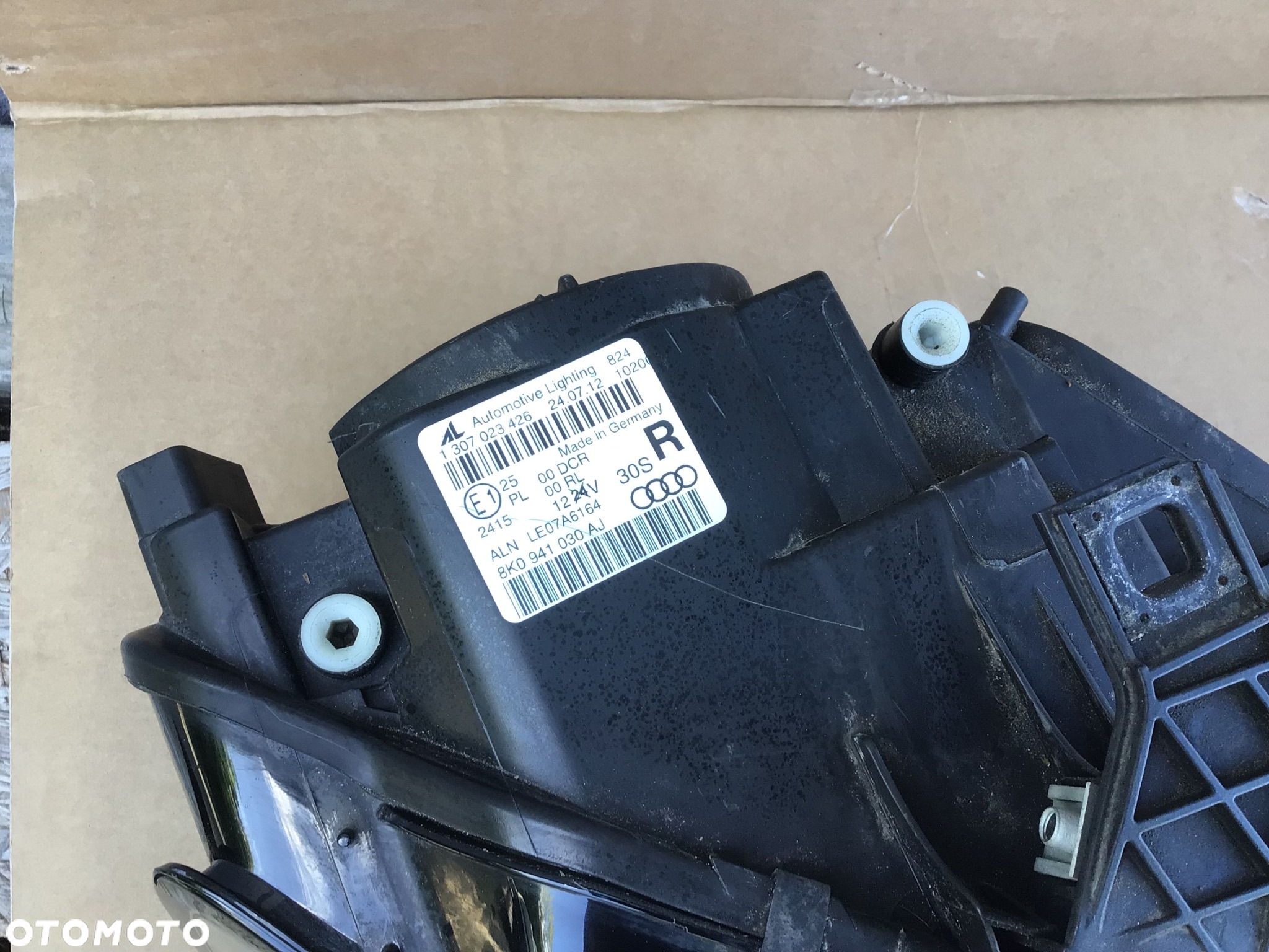 Lampa przednia Lewa Prawa Audi A4 B8 8K0 Bi-xenon Led - 5
