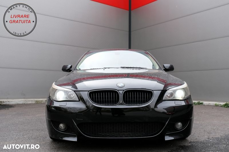 Bara Fata BMW Seria 5 E60 E61 (2003-2010) cu Praguri laterale M5 Look- livrare gratuita - 12