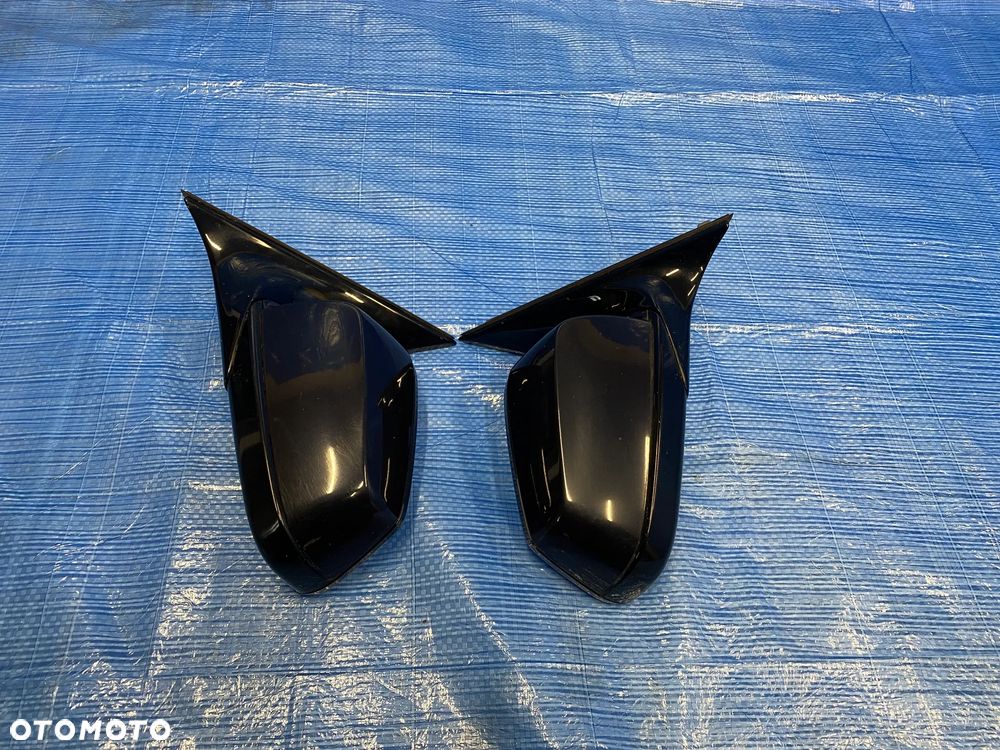 LUSTERKA LUSTERKO ZEWNĘTRZNE LEWE PRAWE BMW F01 F02  M-PAKIET 416/9 CARBONSCHWARZ 3 PIN - 1