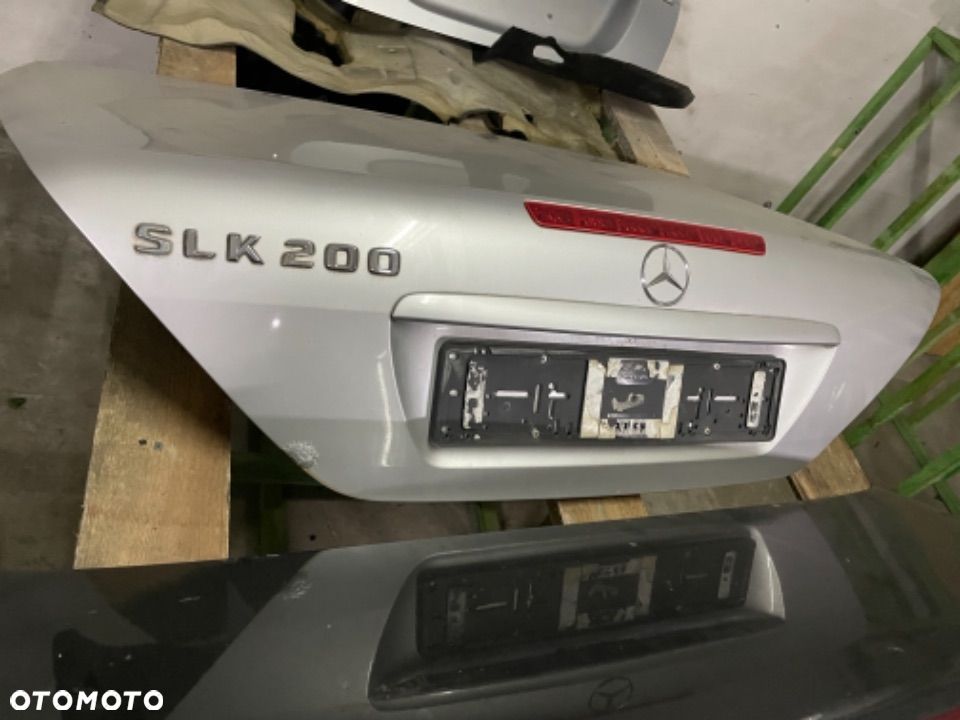 MERCEDES SLK 170 lift  klapa tylna zamek klapy lakier 744 emblemat SLK 200 - 1