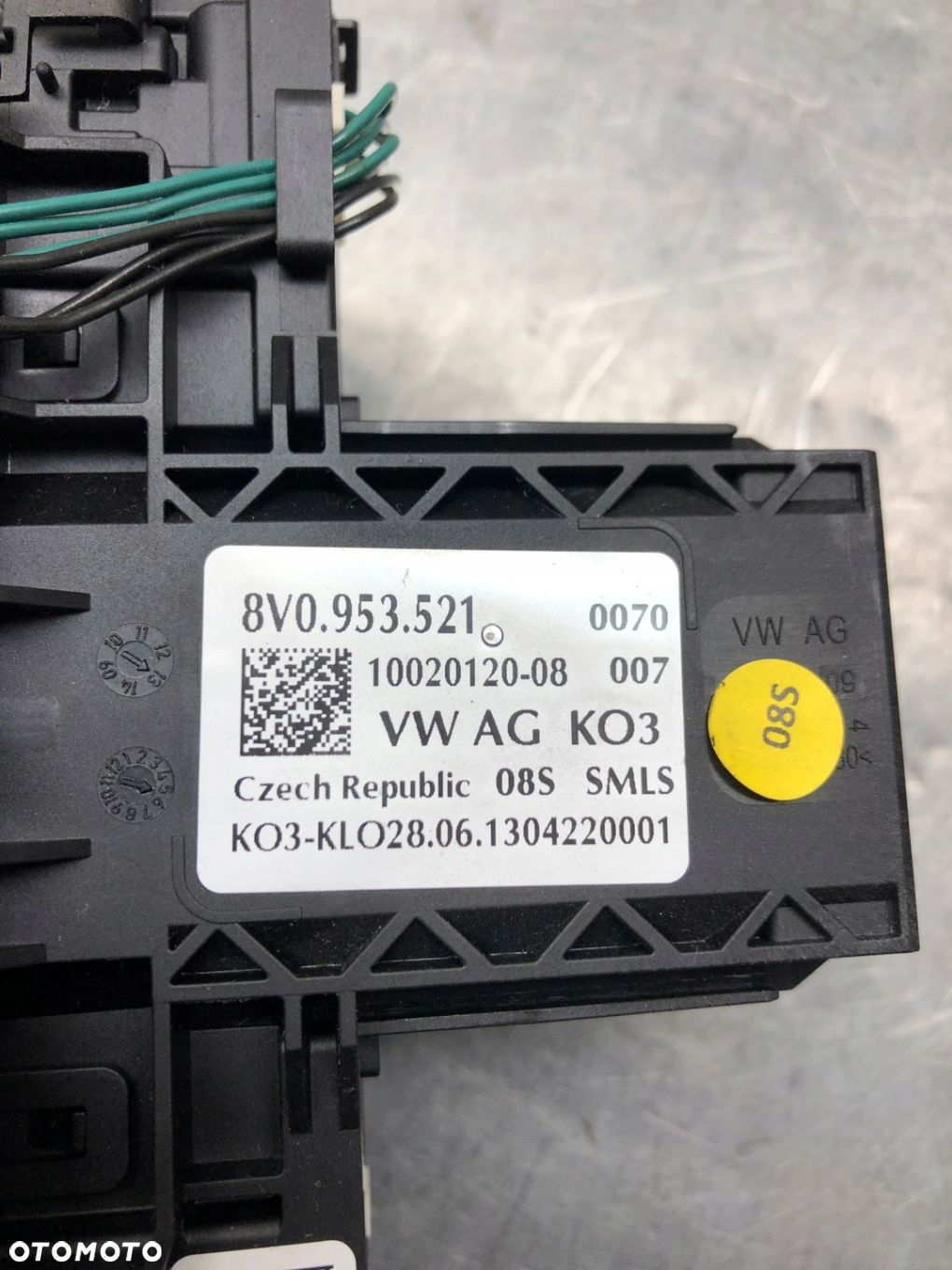 PRZEŁĄCZNIK ZESPOLONY PAJĄK A3 8V KPL 5Q0953549A 8V0953502 8V0953521 - 6